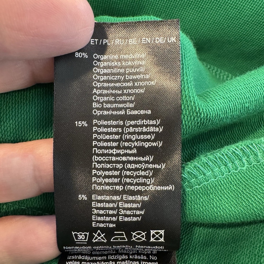 Audimas Lietuva Lithuania National Collection Green Crewneck Sweatshirt Size XS - Picture 13 of 15